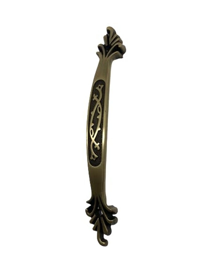 ARSALAN Shoppe Brass and ZINC ANTIUQE Finish Cabinet Door Handles with Front Screw Hole (8 INCH, 4) - Image 1